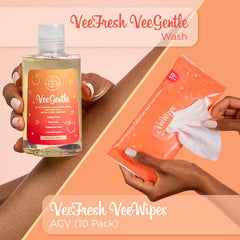 VeeFresh detalle de textura del gel que hidrata suavemente