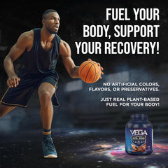 Vega sello NSF for Sport visible que ofrece confianza y pruebas de terceros