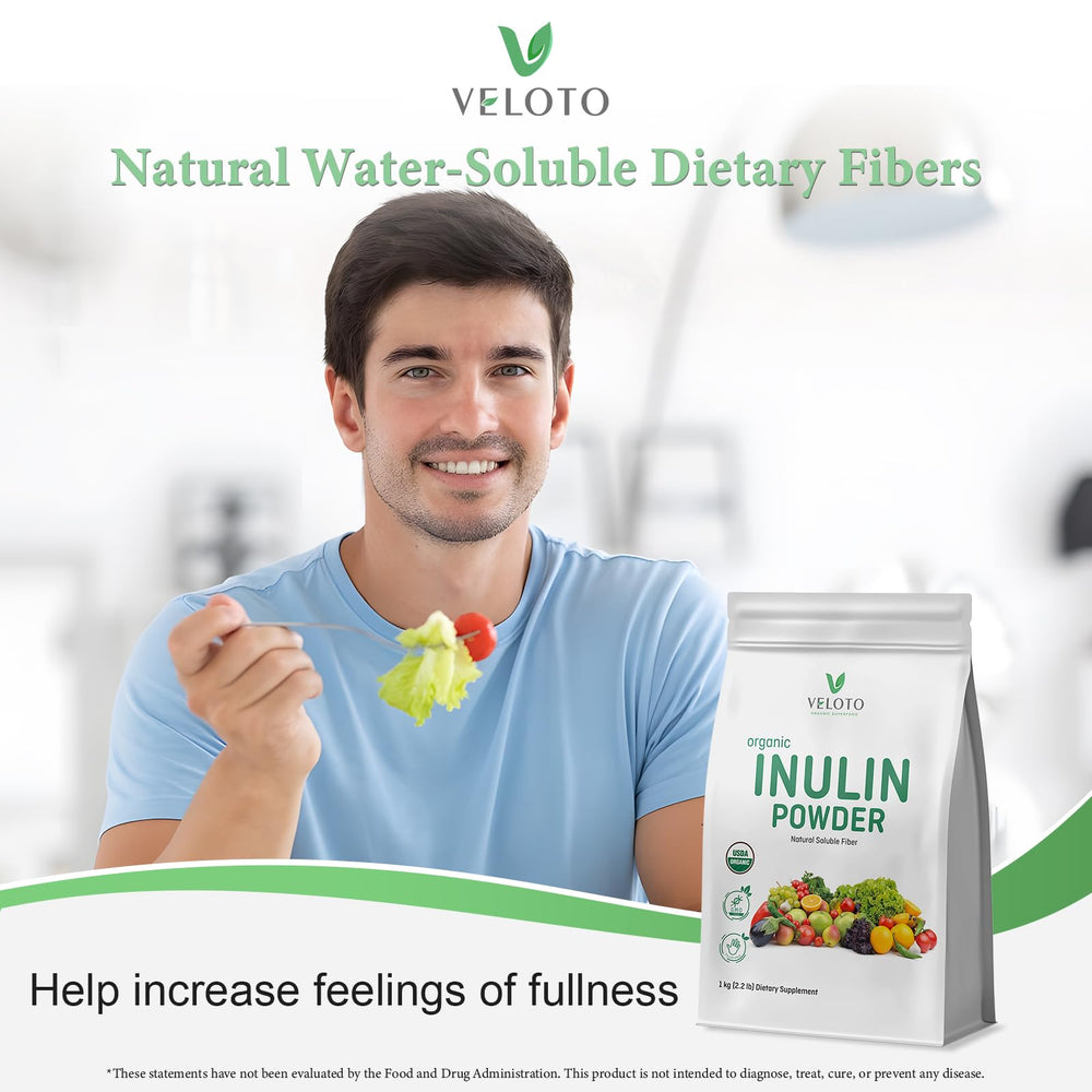 VELOTO etiqueta nutricional corregida mostrando información de fibra