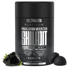 VeltraVita empaque frontal mostrando 60 gominolas y lista de ingredientes