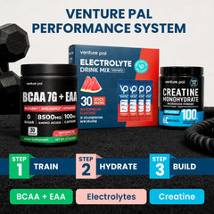 Venture Pal envase en ambiente de gimnasio para uso post-entreno