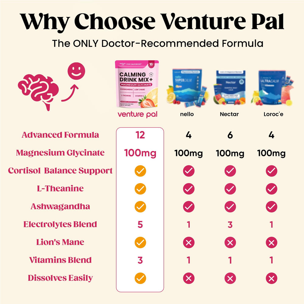 Venture Pal textura del polvo fino y fácil disolución para comodidad