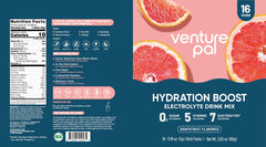 Venture Pal varios sobres de sabores naturales para elegir según preferencia