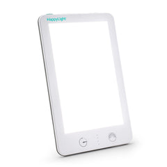Verilux HappyLight Lumi Plus frente mostrando panel brillante y control