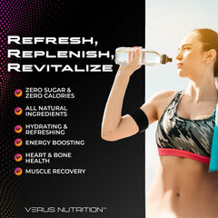 VERUS NUTRITION cucharada con ración precisa para controlar intensidad