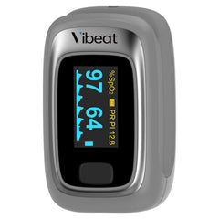 Vibeat oxímetro frontal con empaque, utilidad de control portátil