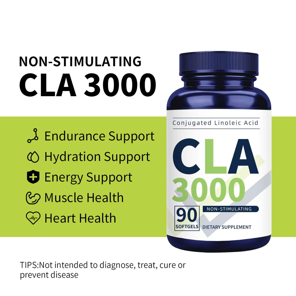 Vicwell CLA 3000mg, etiqueta clara, fácil identificar ingredientes y fórmula libre de alérgenos