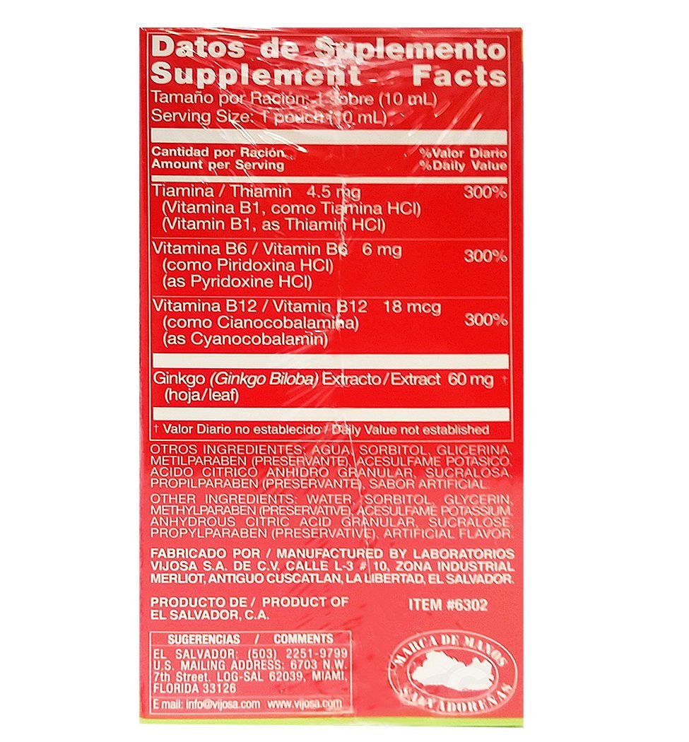 VIJOSA Nervidoce: presentación portátil lista para beber en cualquier momento.