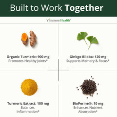 Vimerson Health etiqueta nutricional enfocada en ingredientes y dosis
