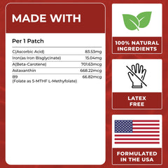 Parche VIORY Hierro para uso diario 8 horas.