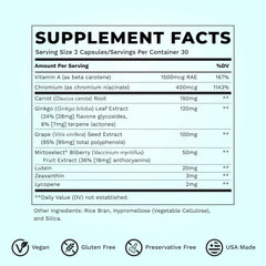 Visibili-T uso diario con comida para mejor absorción.