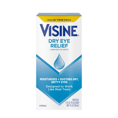 Visine frontal mostrando el envase y conveniencia para llevar
