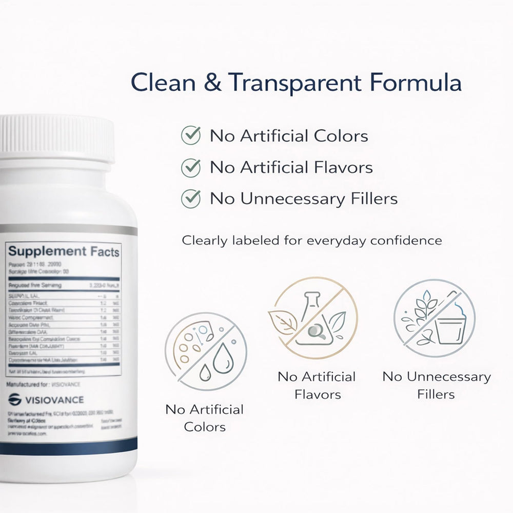 VISIOVANCE ingredientes Neurobella luteína y zeaxantina para apoyo ocular