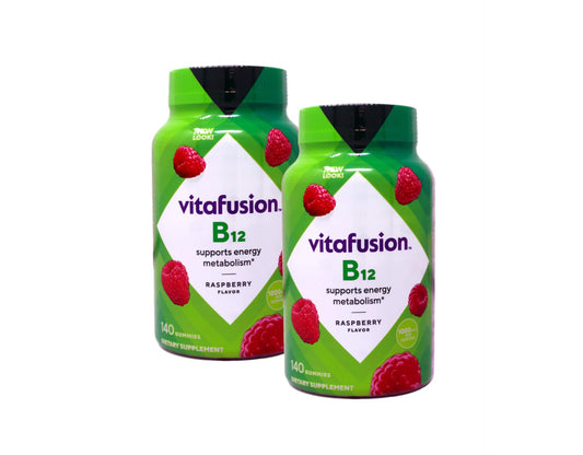 Vitafusion B-12 1000mcg gominolas en botella, apoyo a energía y metabolismo