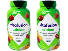Paquete doble de Vitafusion Calcio 500 mg, bienestar diario.