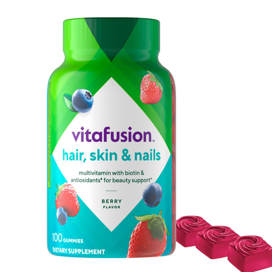 Vitafusion gominolas para cabello saludable y brillo natural