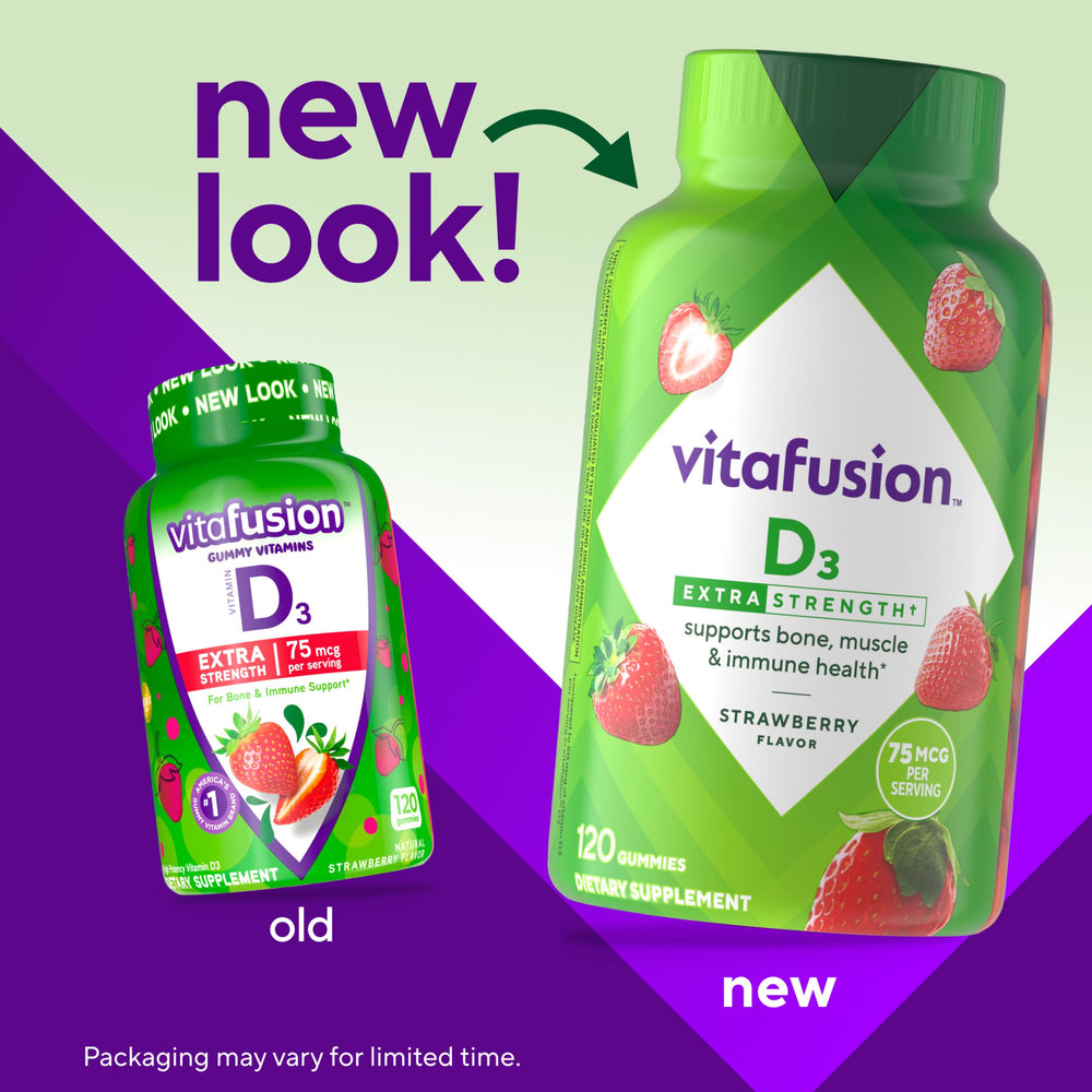 vitafusion primer plano de gomita textura masticable y aspecto apetecible