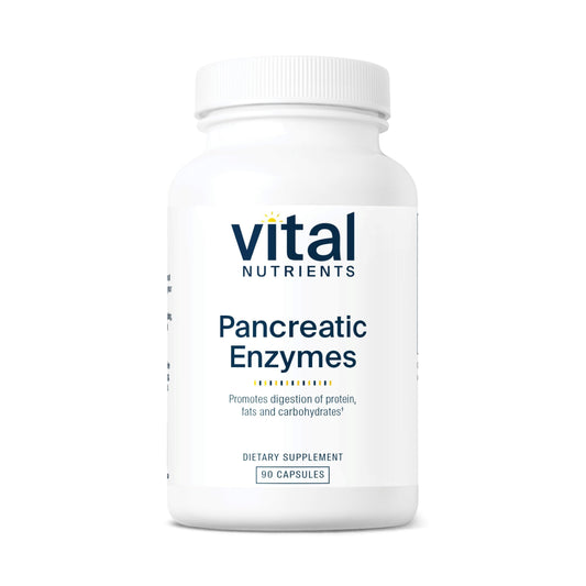 Vital Nutrients envase frontal mostrando 90 cápsulas y etiqueta clara