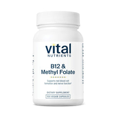 Vital Nutrients frente del envase mostrando etiqueta y beneficios visibles