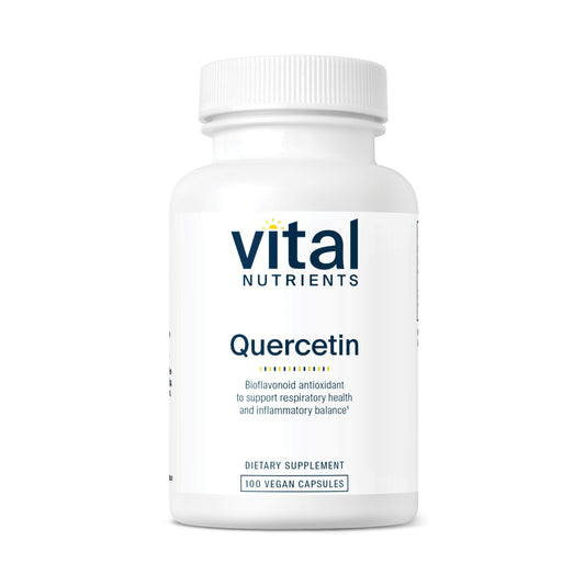 Vital Nutrients frasco frontal mostrando etiqueta clara y beneficio vegano