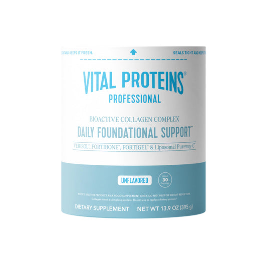 Vital Proteins envase frontal mostrando presentación y beneficio diario