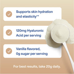 Vital Proteins etiqueta nutricional e ingredientes, información transparente y completa