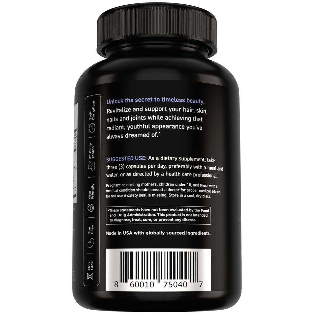 Vital Vitamins cápsulas con ingredientes naturales que resaltan calidad