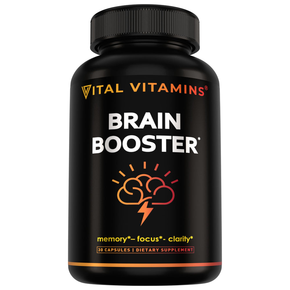 Vital Vitamins frente del envase mostrando diseño y claridad