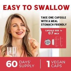 Vitalibre: cápsulas con vitamina C para absorción mejorada.