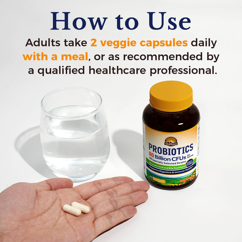 Mezcla de 19 cepas Vitalitown para diversidad digestiva