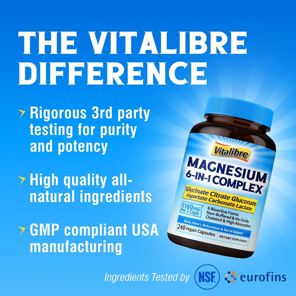 Vitalibre empaque claro con información nutricional