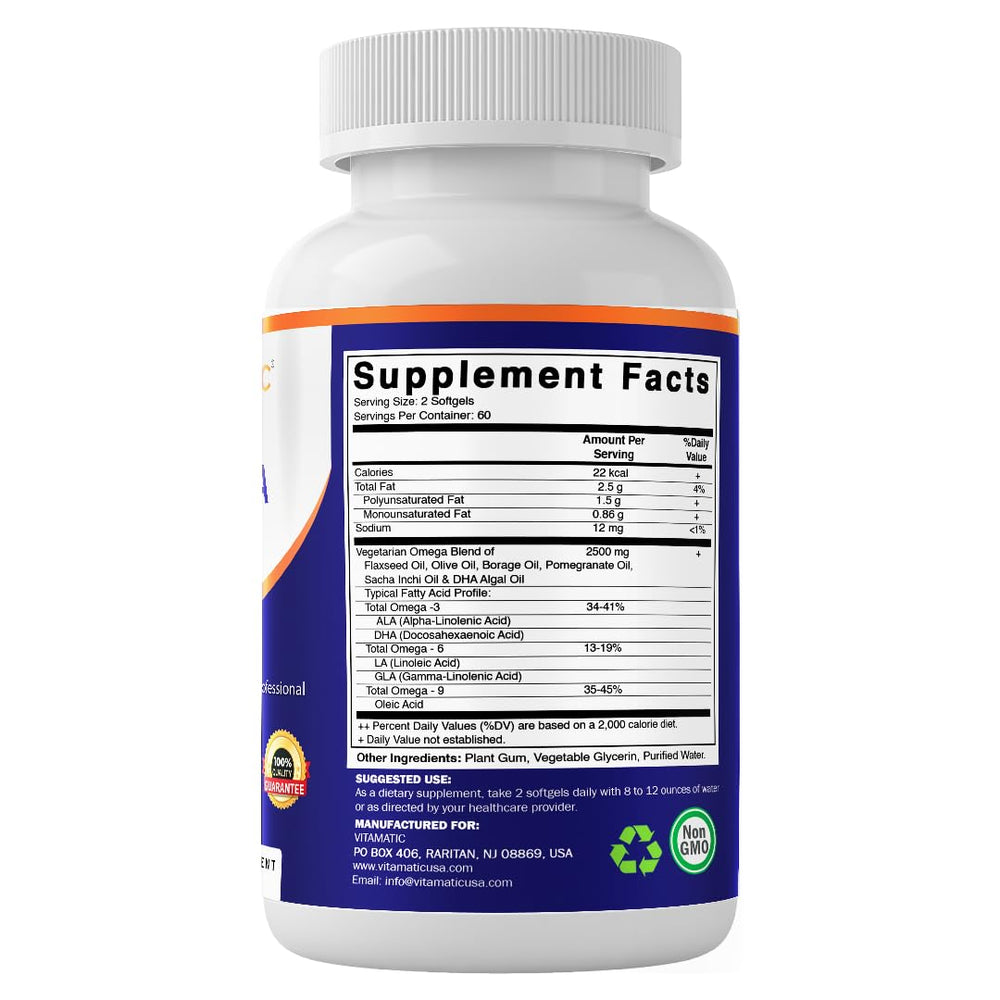 Vitamatic microalgas como fuente de DHA representando alternativa vegana