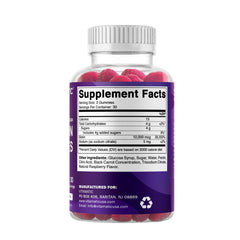 Vitamatic Biotin Gummies cabellos, piel y uñas con sabor agradable.