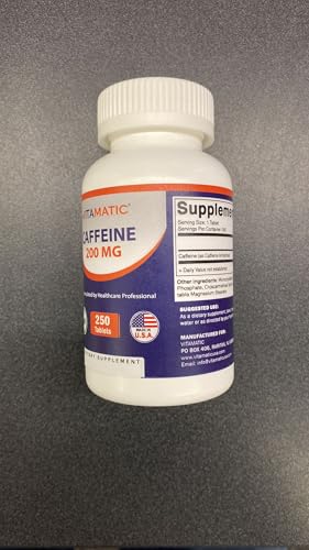 Vitamatic cafeína para estudio, ayuda a mantener la concentración.