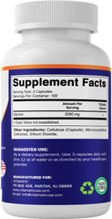Vitamatic sello GMP en etiqueta resaltando control de calidad y seguridad