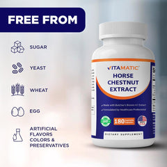 Vitamatic comparación de tamaño junto a objetos cotidianos para referencia