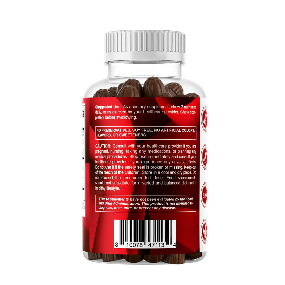 Vitamatic sello GMP en la caja indicando control de calidad