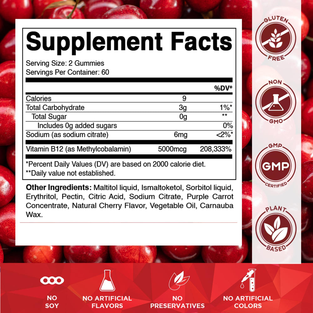 Vitamatic etiqueta trasera con información nutricional y ventajas claras