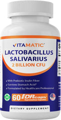 Vitamatic vista frontal del empaque mostrando beneficios y cantidad