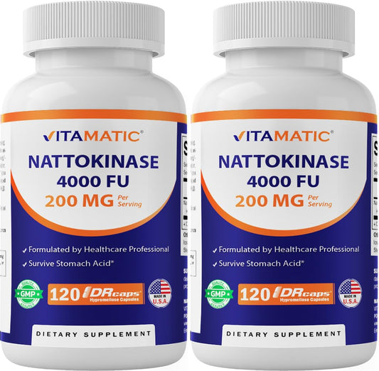 Vitamatic frasco frontal mostrando diseño y cantidad de cápsulas, transmite confianza
