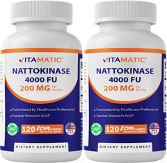 Vitamatic frasco frontal mostrando diseño y cantidad de cápsulas, transmite confianza
