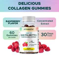 Gominolas Vitamatic en primer plano con color frambuesa apetecible