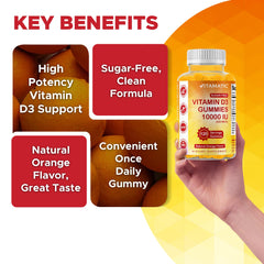 Vitamatic gomitas servidas en plato para visualizar cantidad por porción