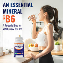 Vitamatic bottle with glass of water for easy swallowing.