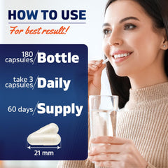 Label panel details ingredients and allergen-free features for transparency.