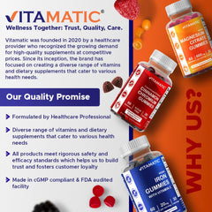 Vitamatic ingredientes naturales destacados en primer plano