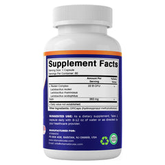 Sello GMP en envase Vitamatic indicando fabricación con estándares de calidad