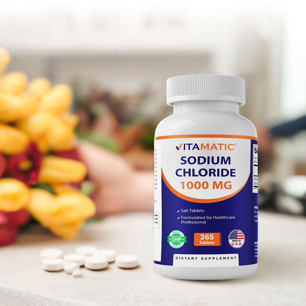 Vitamatic sodio cloruro 1000 mg – toma con agua