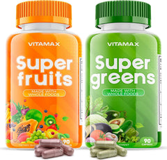Vitamax frente del paquete mostrando envase y cantidad de cápsulas, conveniencia