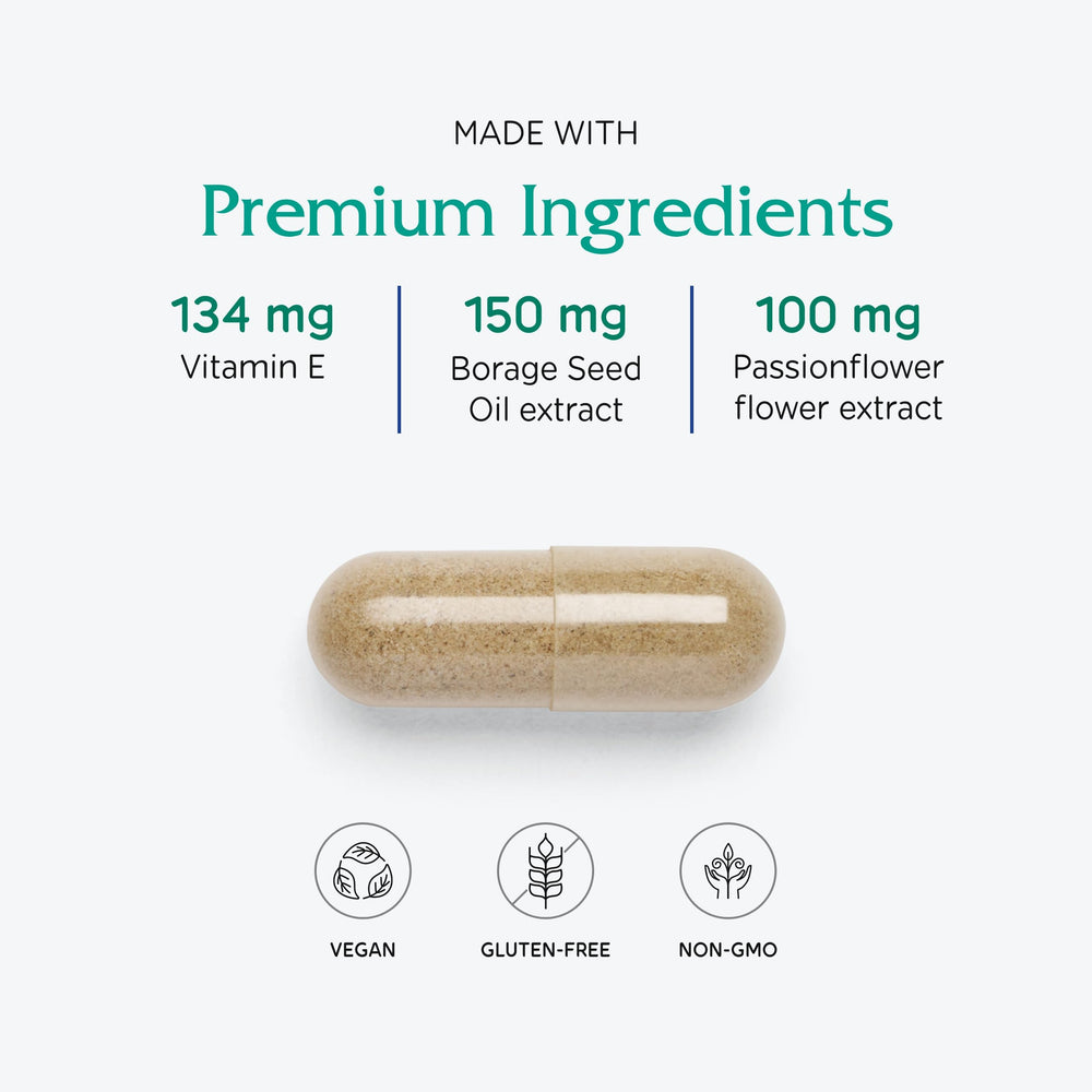 Vitanica con ginkgo y hierba de San Juan para apoyo del ciclo.